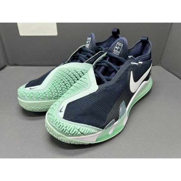 Nike React Vapor NXT HC Obsidian White Mint Shoes CV0742-410 Women Sz 8.5 NEW - Picture 2 of 12